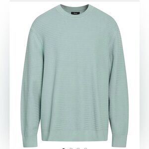 Theory Riland Pullover in Organic Cotton Sweater Mens Medium